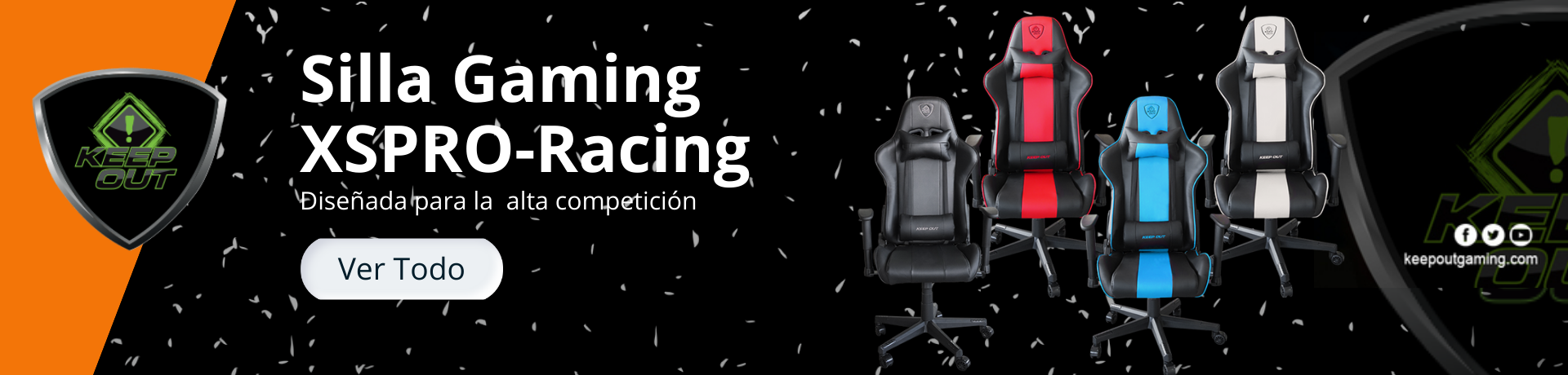 La silla gaming deportiva diseñada para la alta competición