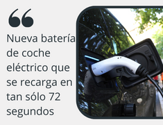 Se está desarrollando una tecnología de batería híbrida que permite recargar un coche eléctrico al 80% en 72 segundos 