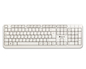 TECLADO CON CABLE SPIKE BLANCO NGS