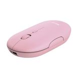 RATON OPTICO WIRELESS RECARGABLE PUCK ROSA TRUST