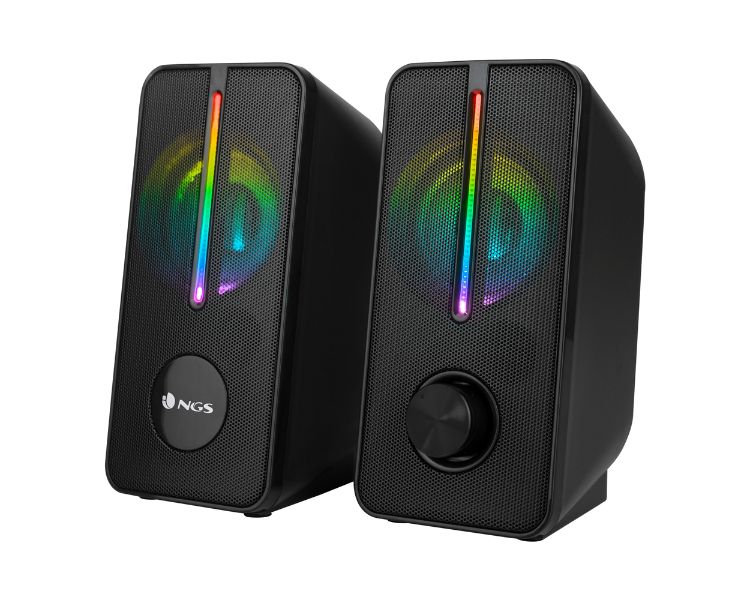ALTAVOCES GAMING RGB GSX-150 NEGRO NGS
