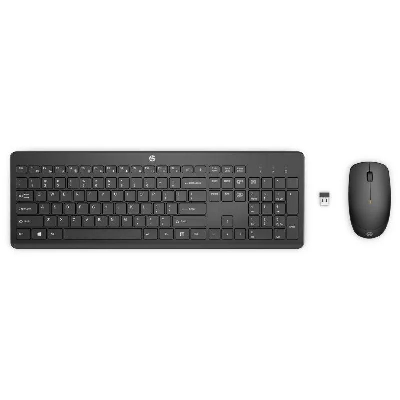 TECLADO + RATON WIRELESS 230 NEGRO HP