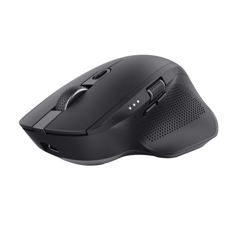 RATON OPTICO WIRELESS MULTIDISPOSITIVO OZAA+ NEGRO TRUST