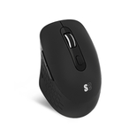RATON OPTICO DUAL CURVE ERGO DUAL BATERIA NEGRO SUBBLIM