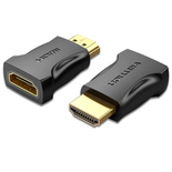 ADAPTADOR HDMI 4K HDMI M/H NEGRO VENTION