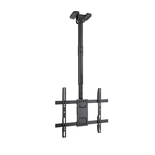 SOPORTE TECHO PANTALLAS 32"-75" GIRO/INCLINABLE NEGRO TOOQ