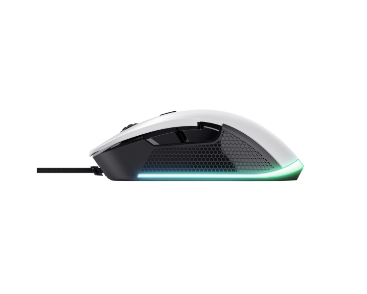 RATON GAMING GXT922 YBAR BLANCO/NEGRO RGB TRUST