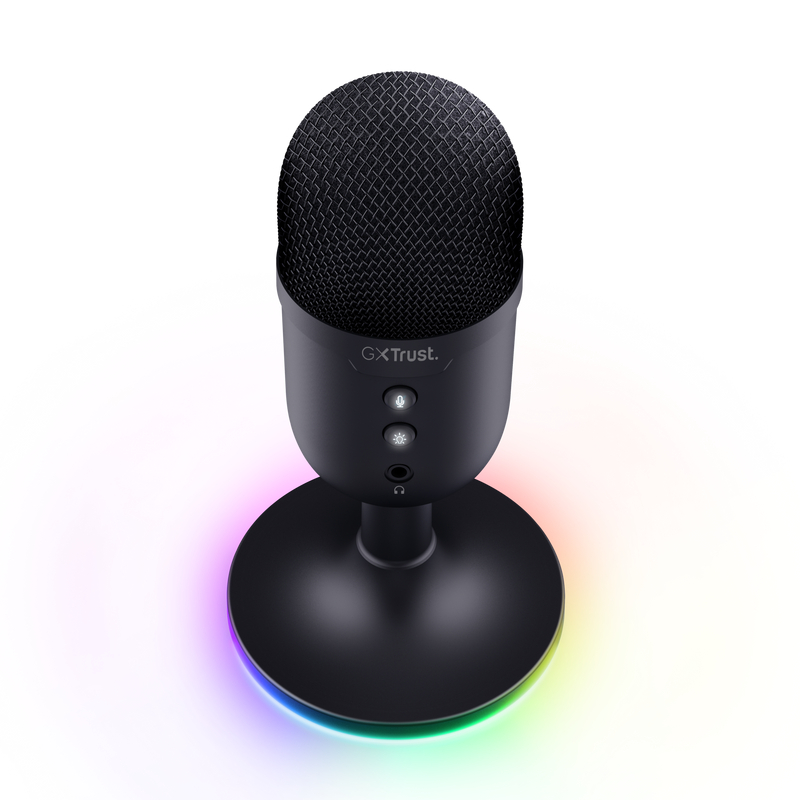 MICROFONO GXT 234 YUNIX RGB NEGRO TRUST
