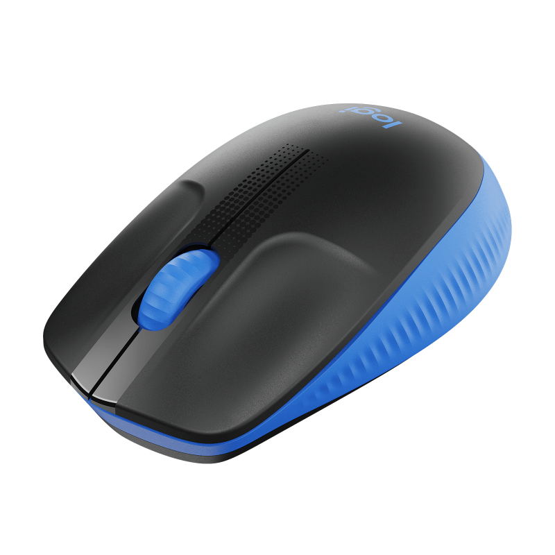 RATON OPTICO WIRELESS M190 AZUL LOGITECH