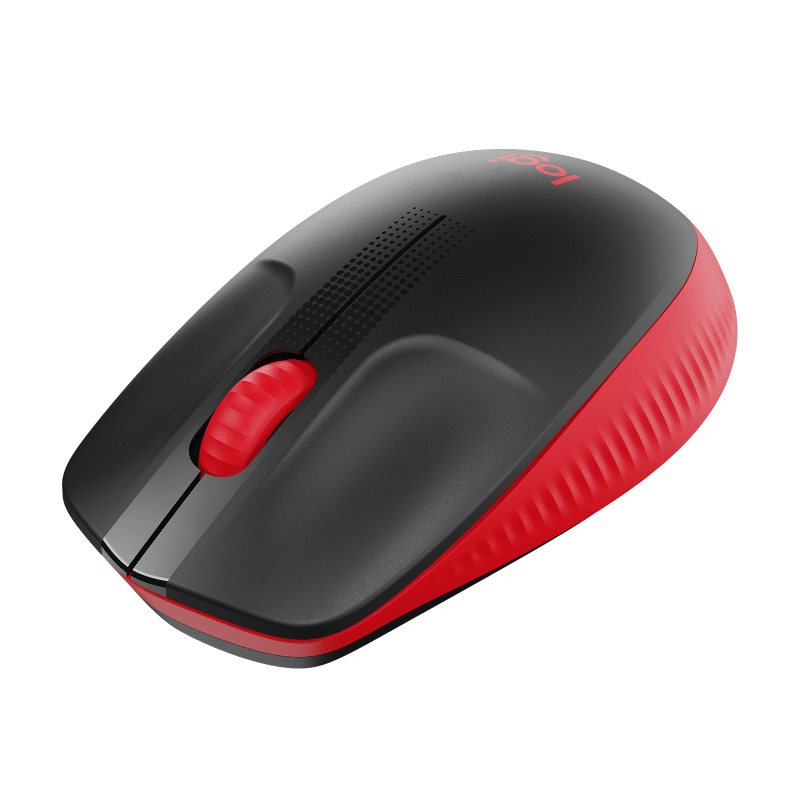 RATON OPTICO WIRELESS M190 ROJO LOGITECH