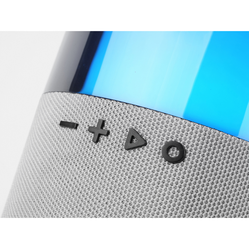 ALTAVOZ BLUETOOTH RGB MS-FLOW 360º BLANCO MARS GAMING