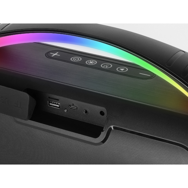 BARRA SONIDO BLUETOOTH RGB MS-PULSE RGB NEGRO MARS GAMING
