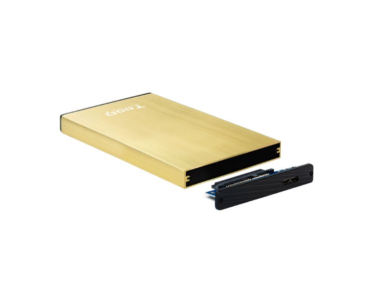 CAJA EXTERNA USB 2.5'' 9.5MM SATA GOLD TOOQ