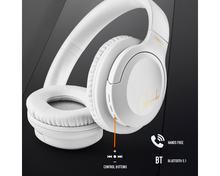 AURICULAR BLUETOOTH ARTICA GREED BLANCO NGS