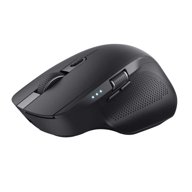 RATON OPTICO WIRELESS MULTIDISPOSITIVO OZAA+ NEGRO TRUST