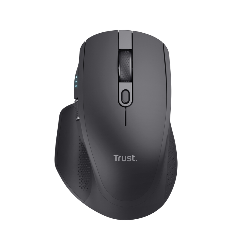RATON OPTICO WIRELESS MULTIDISPOSITIVO OZAA+ NEGRO TRUST
