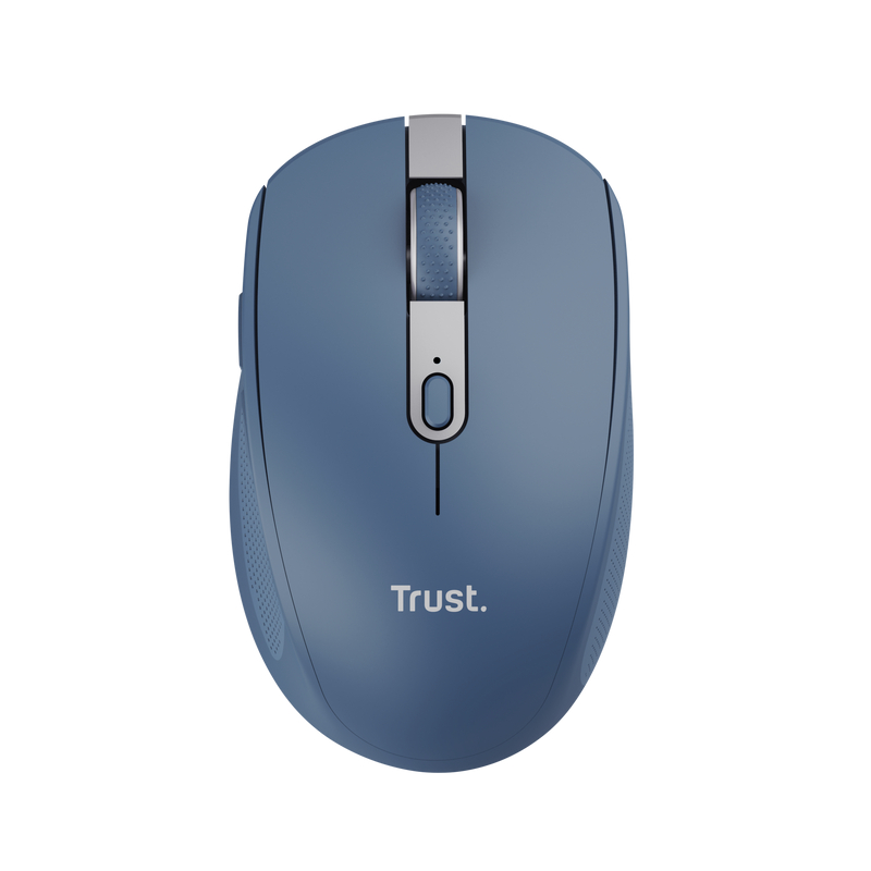RATON OPTICO WIRELESS MULTIDISPOSITIVO OZAA AZUL TRUST