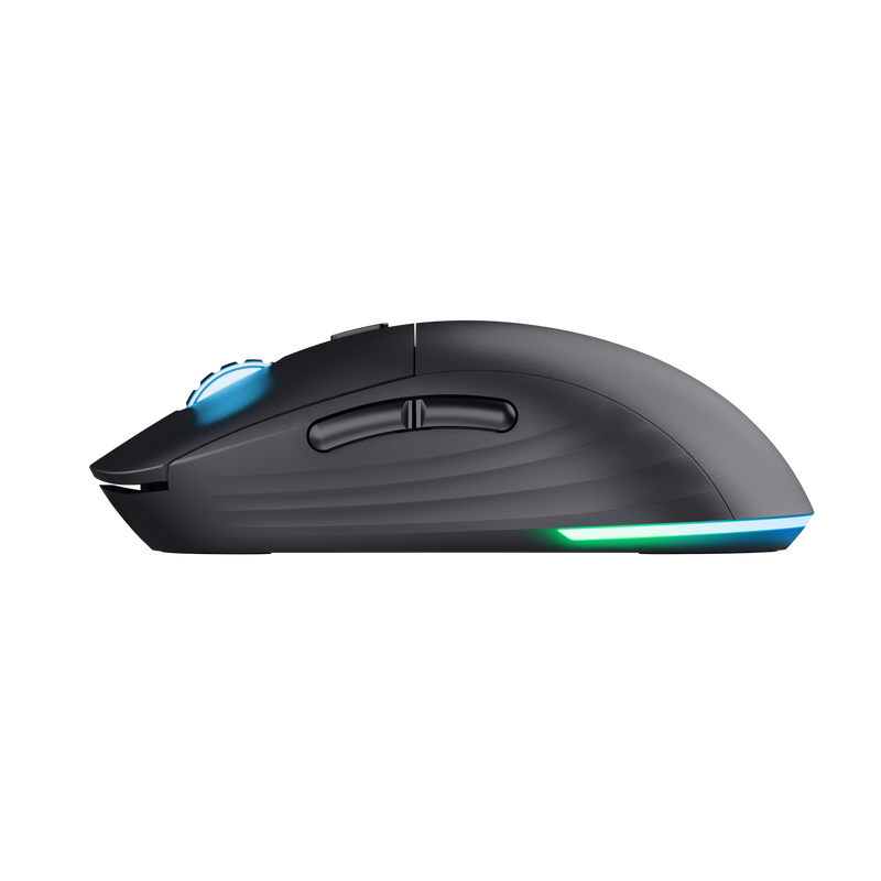 RATON GAMING WIRELESS GXT927 REDEX+ NEGRO RGB TRUST