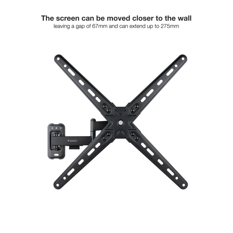SOPORTE PARED 13"-55" GIRO/INCLINABLE LP1356TN-B TOOQ
