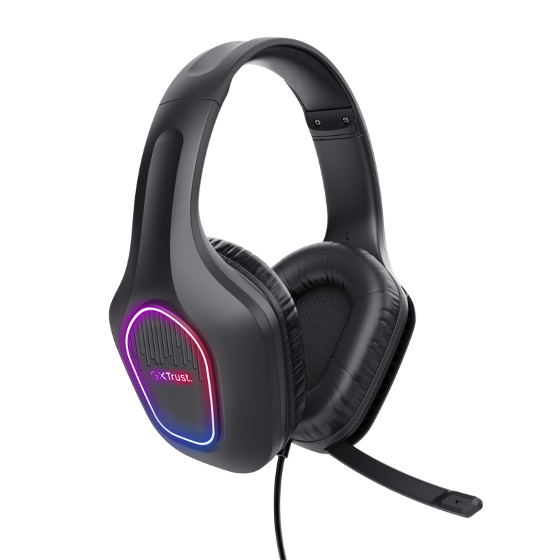 AURICULAR GAMING GXT416 ZIROX RGB NEGRO TRUST