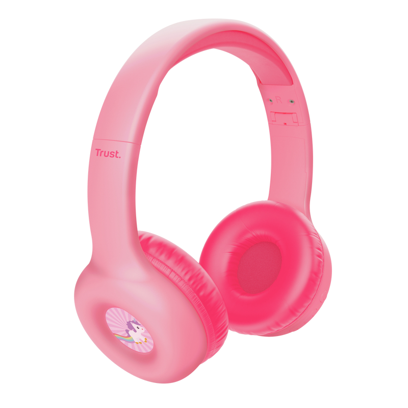 AURICULAR INALAMBRICO NOUNA INFANTILES ROSA TRUST