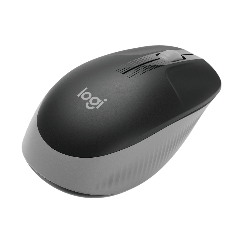 RATON OPTICO WIRELESS M190 GRIS MEDIO LOGITECH