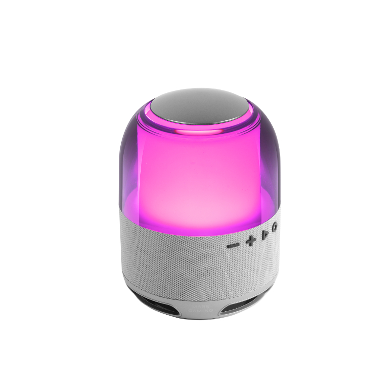 ALTAVOZ BLUETOOTH RGB MS-FLOW 360º BLANCO MARS GAMING
